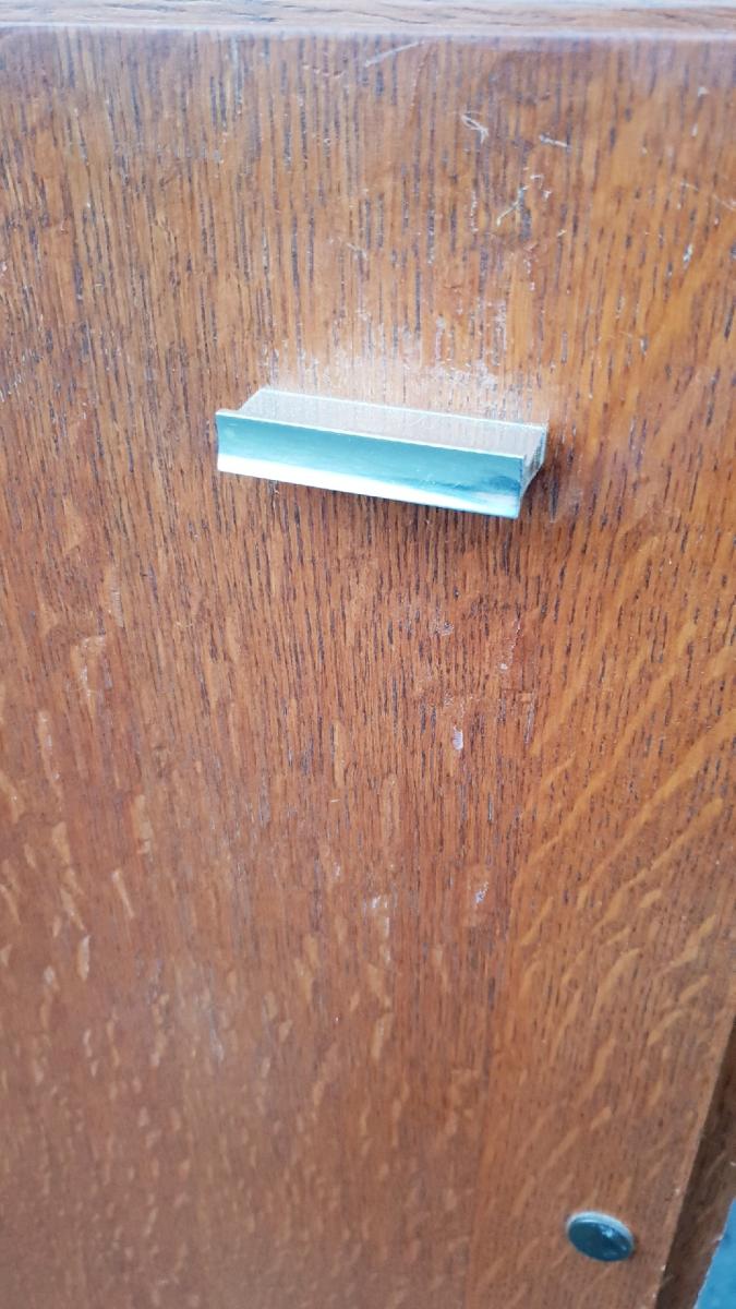 Scandinavian vintage library-secretary