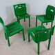 Stackable Chairs K 4870 Design Anna Castelli Ferrieri for Kartell Edition 1985 - - (Set of 4 Pcs)