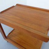 Danish Teak Serving Cart, 1960s