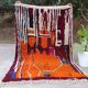 Moroccan rug made of natural wool, handmade, 2.5x1.5 m.