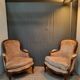 Paire de fauteuils de style Louis XV