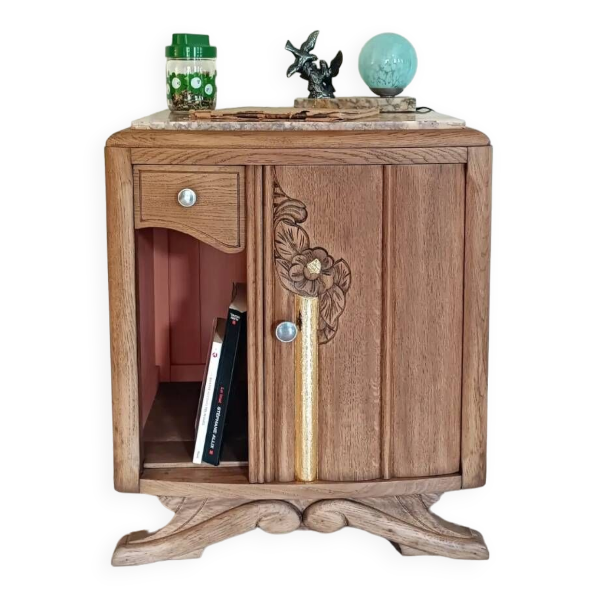 Vintage bedside table