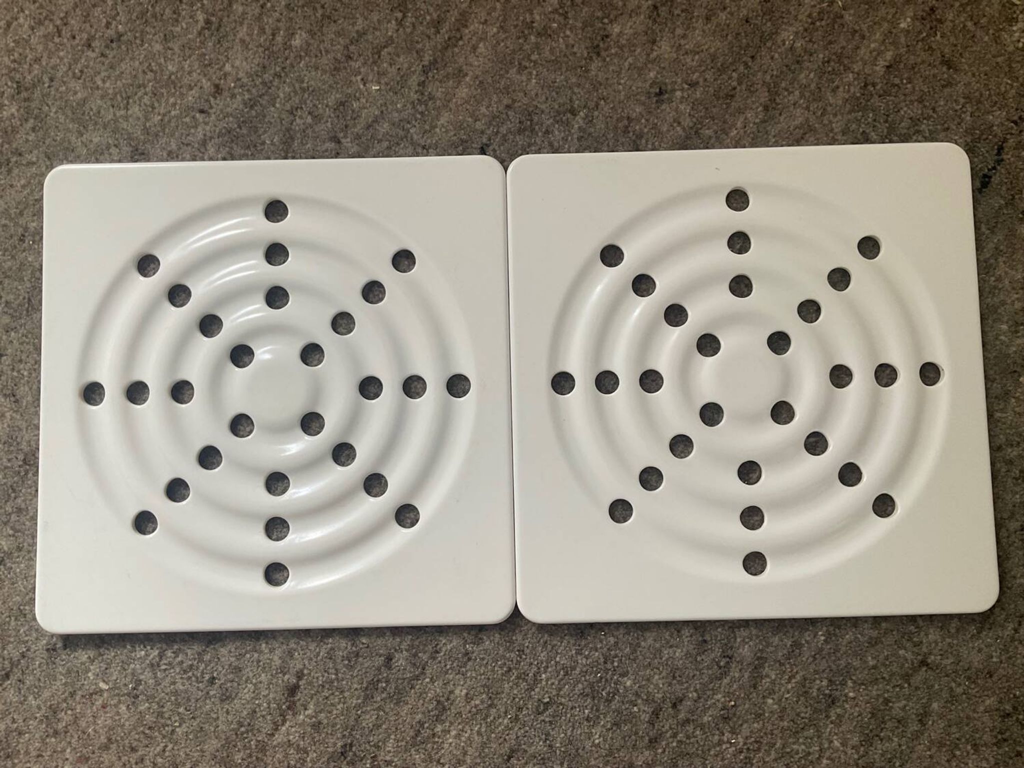 Pair of Delta design Italy trivets