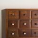 Trade cabinet with 96 drawers