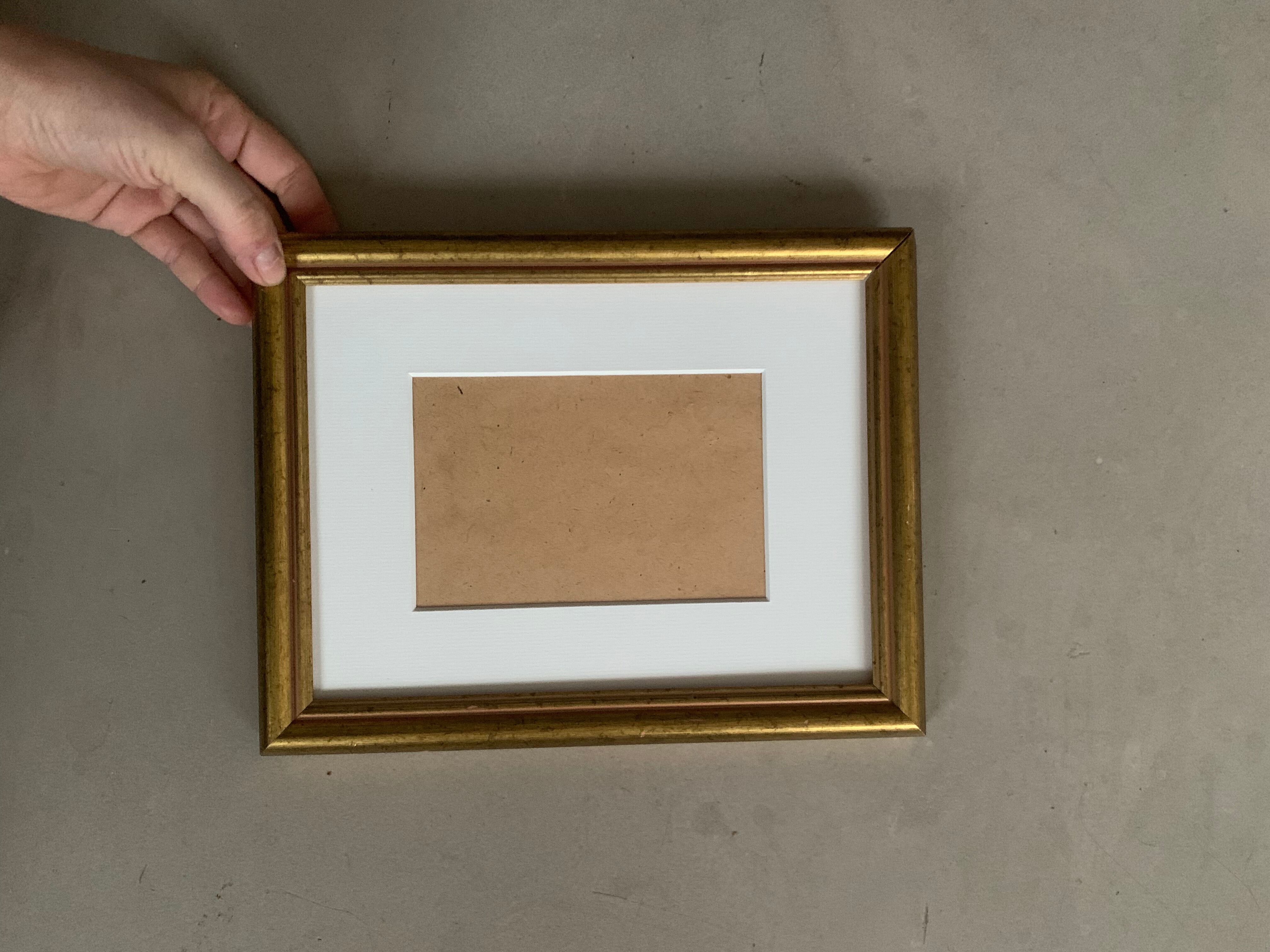 Golden frame with Marie-Louise