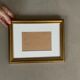 Golden frame with Marie-Louise