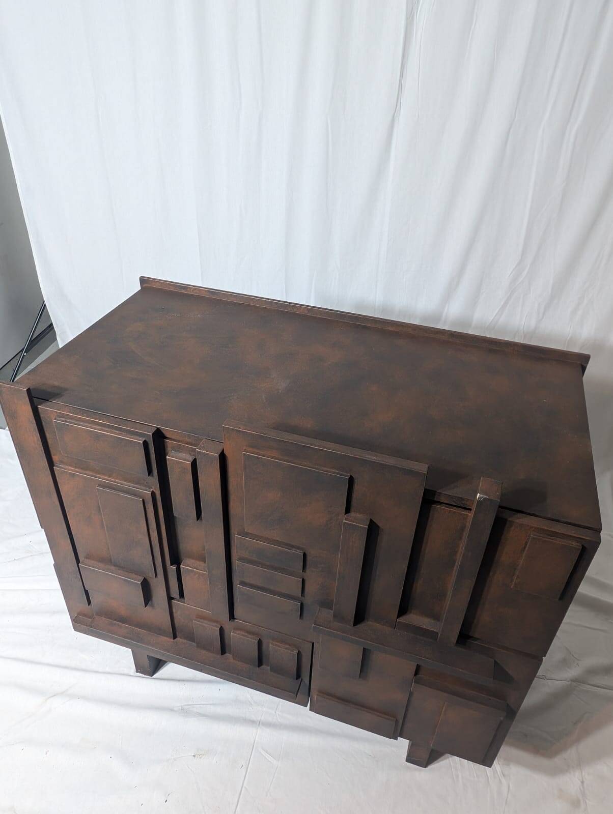 Italian Brutalist Sideboard, 90s