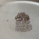 Large English ceramic dish