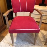 Bridge armchair with mustache
