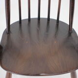 Set of 6 dining windsor chairs by Lucian Ercolani, italy, 1960