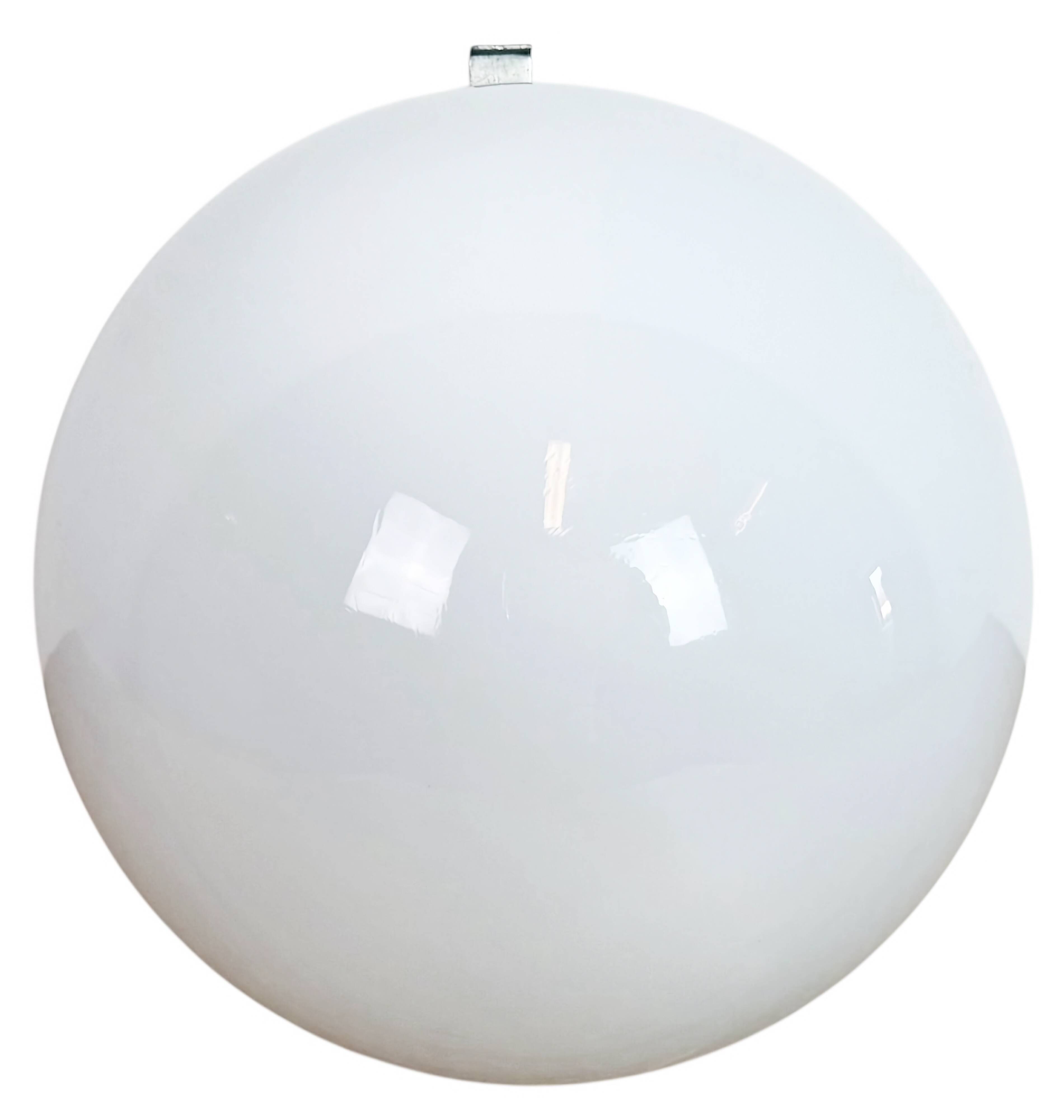 Vintage Wall Light with Milk Glass, 1960s