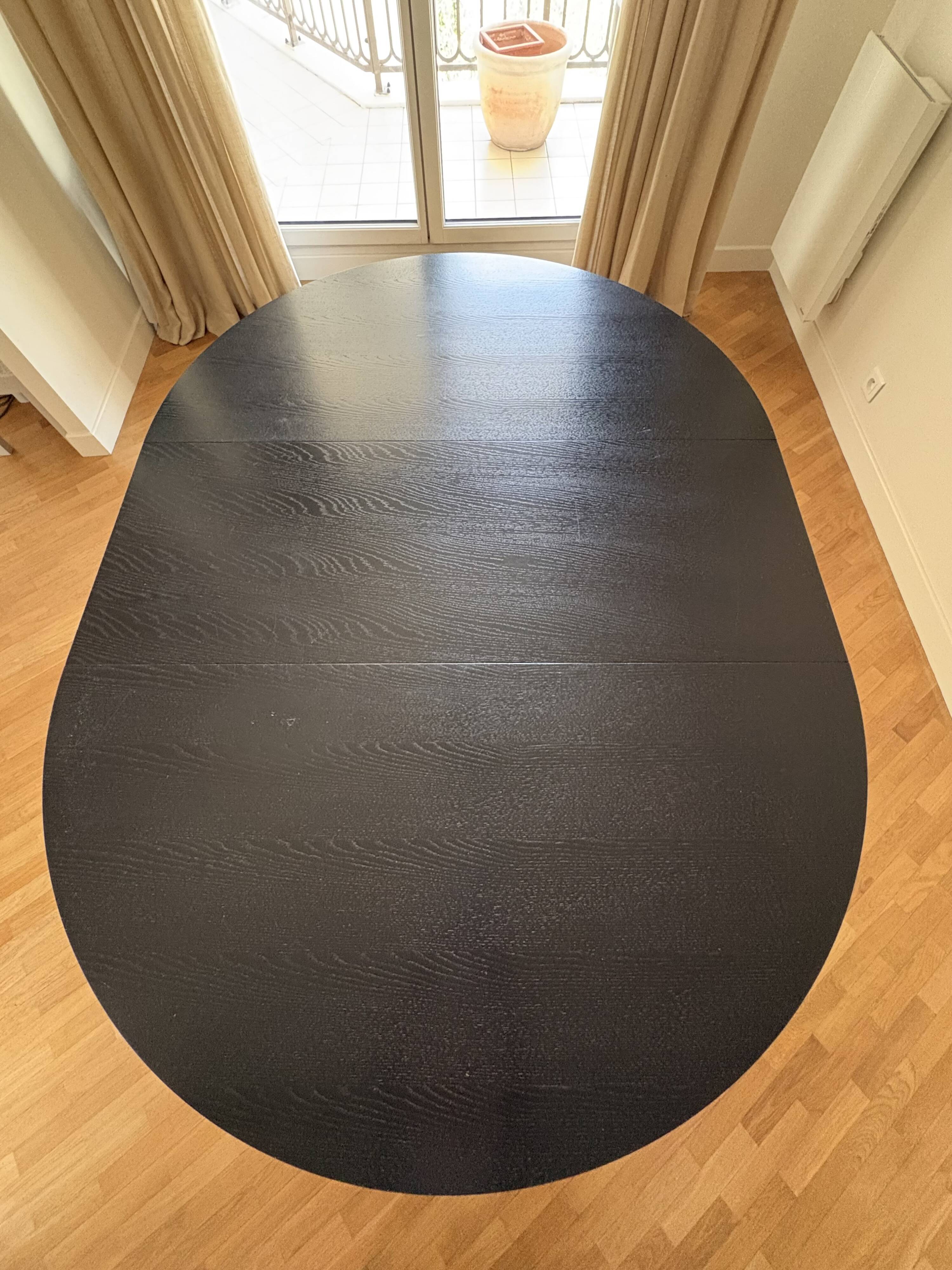 Artelano dining table - wenge finish - 2 extensions