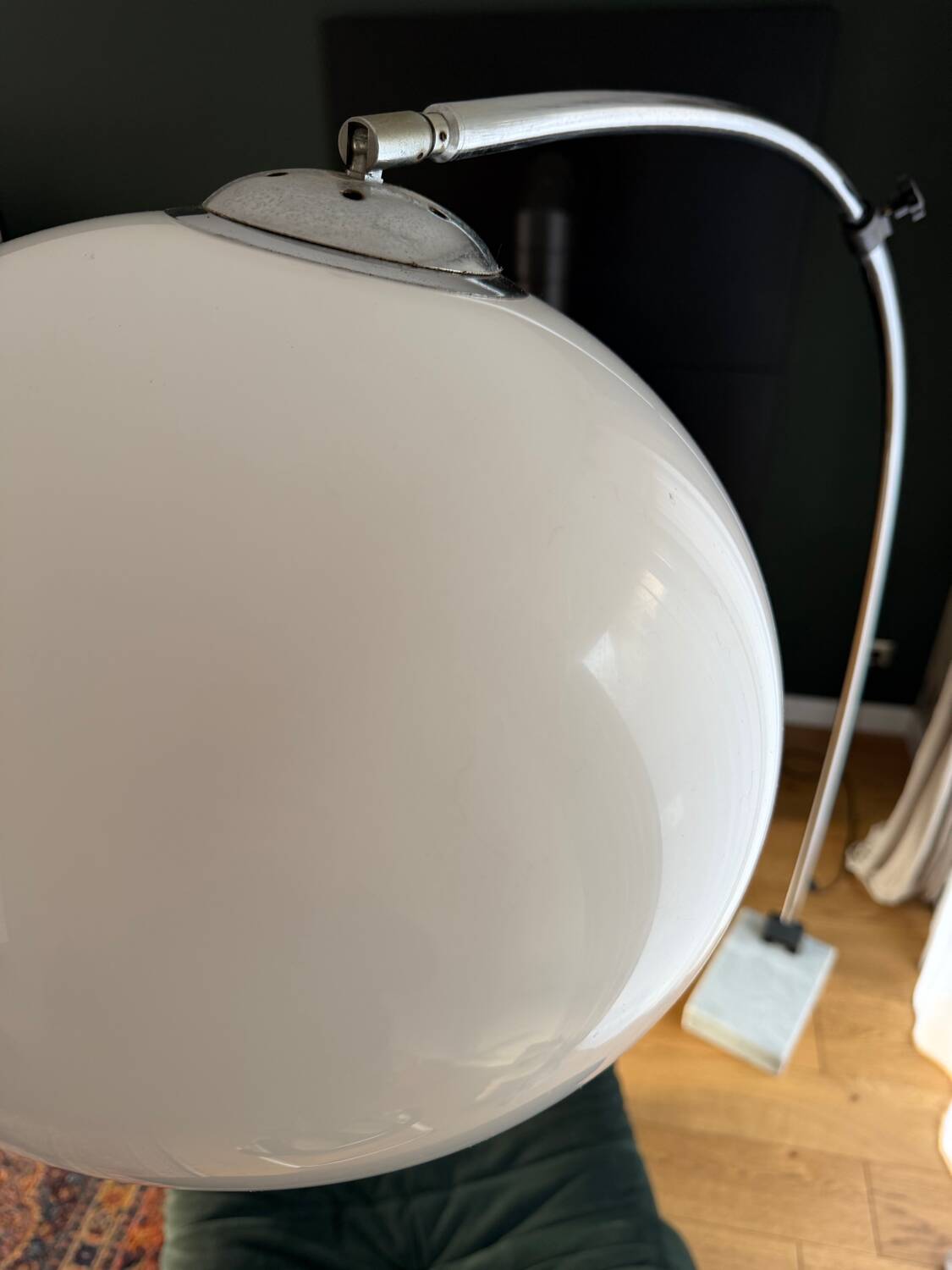 Lampadaire à arc – dans le goût du modèle Arco