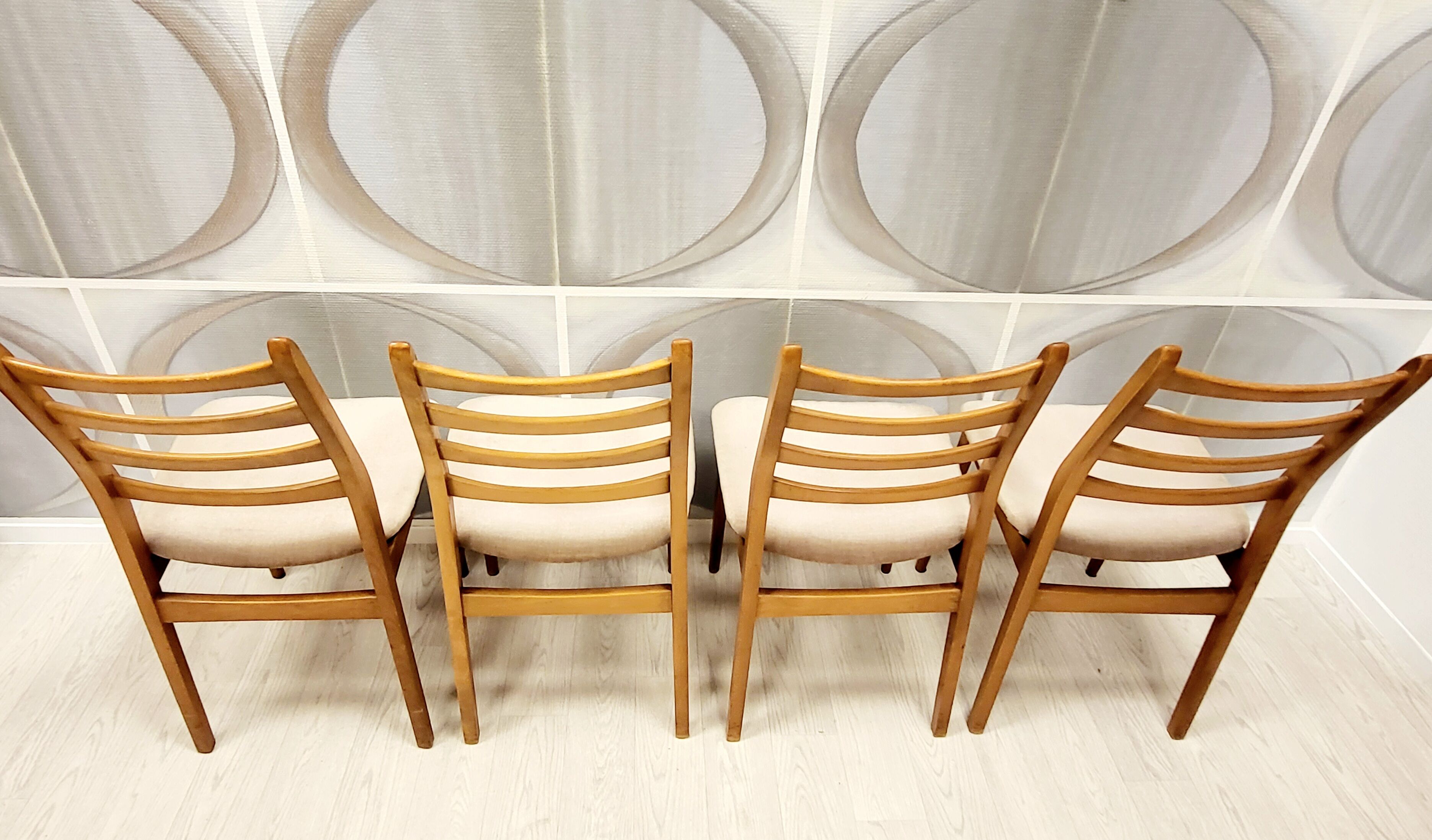 4 vintage chairs