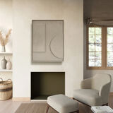 Minimalist relief table G02