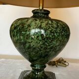 80s ceramic vase table lamp