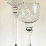 BOUGEOIRS Photophores XL CRISTAL Vintage