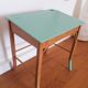 Bureau pupitre enfant Baumann années 50 vert