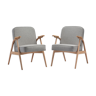 Pair of B-6028 armchairs from the 1960s.