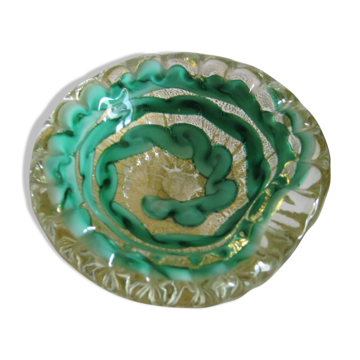 Glass ashtray