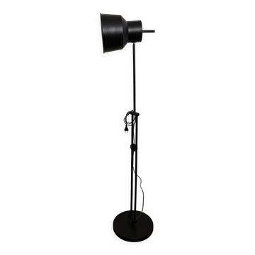 Lampadaire style industriel noir