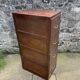 Meuble d'archives en bois, classeur 4 tiroirs 1950