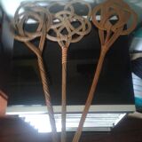 Set of tapes wicker carpet