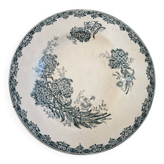 St Amand ironstone deep plate, Daisy model