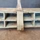 Old industrial coat rack, wardrobe rack XXXL