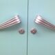 asymmetrical convenient cabinet mint