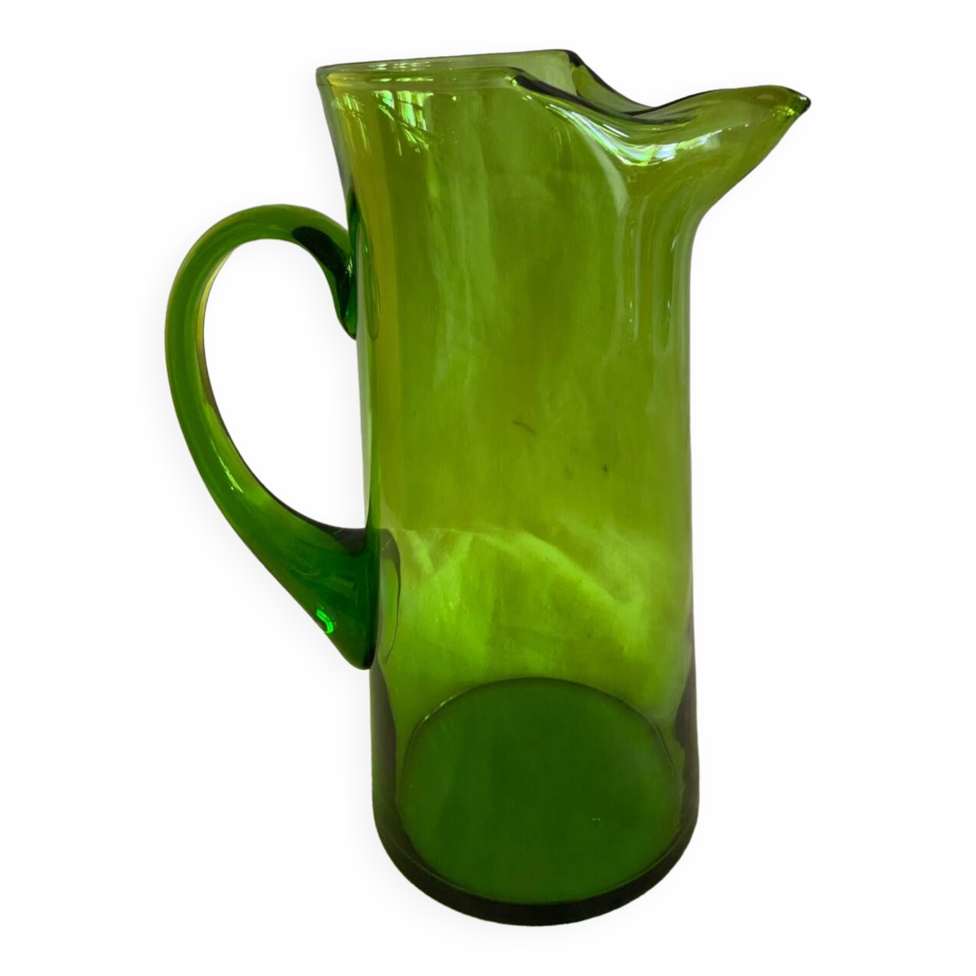 Pot à eau vert Selency x Monoprix Croisé Laroche