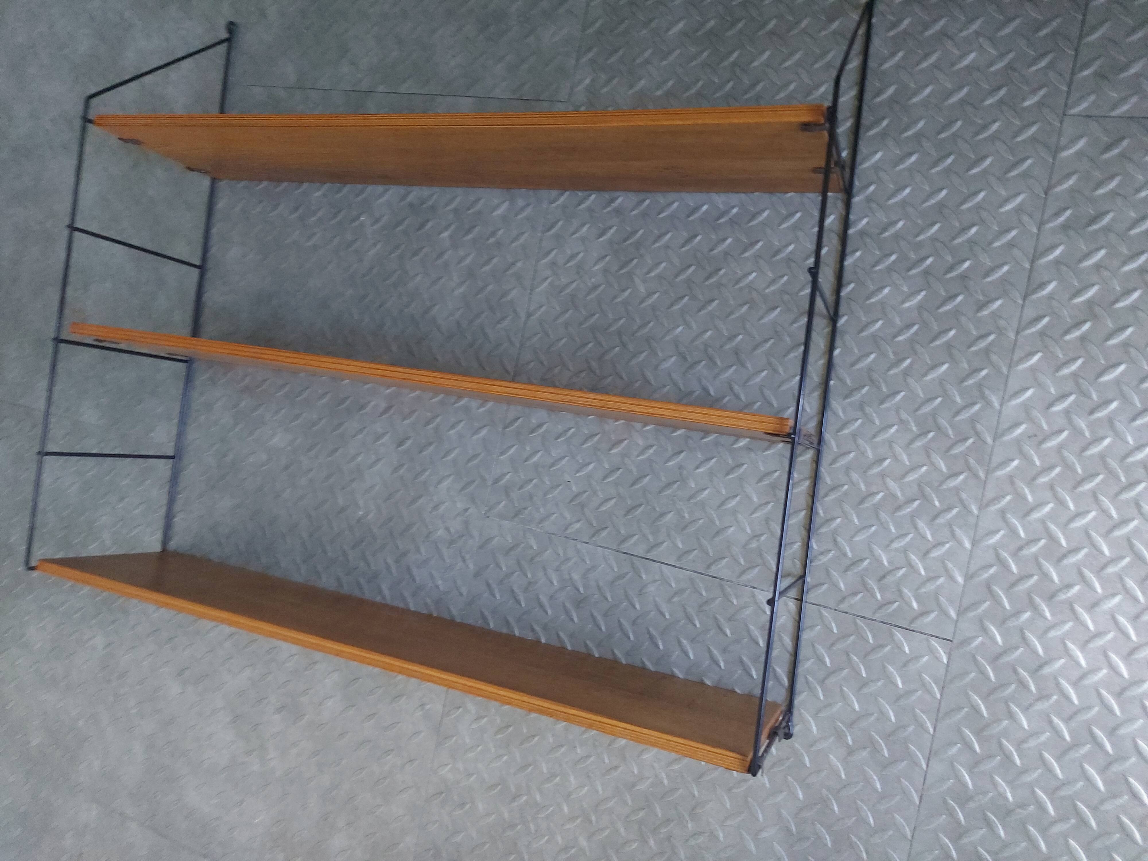 String shelves, 50's