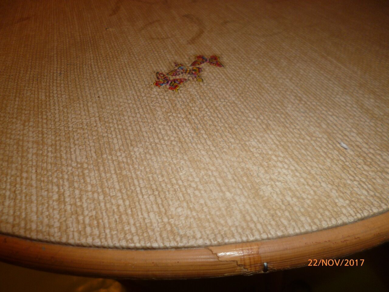 Table low rattan