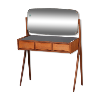 Teak dressing table Ølholm Møbelfabrik 1960