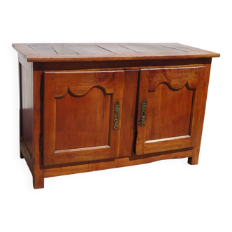 Very old rustic sideboard in solid oak.