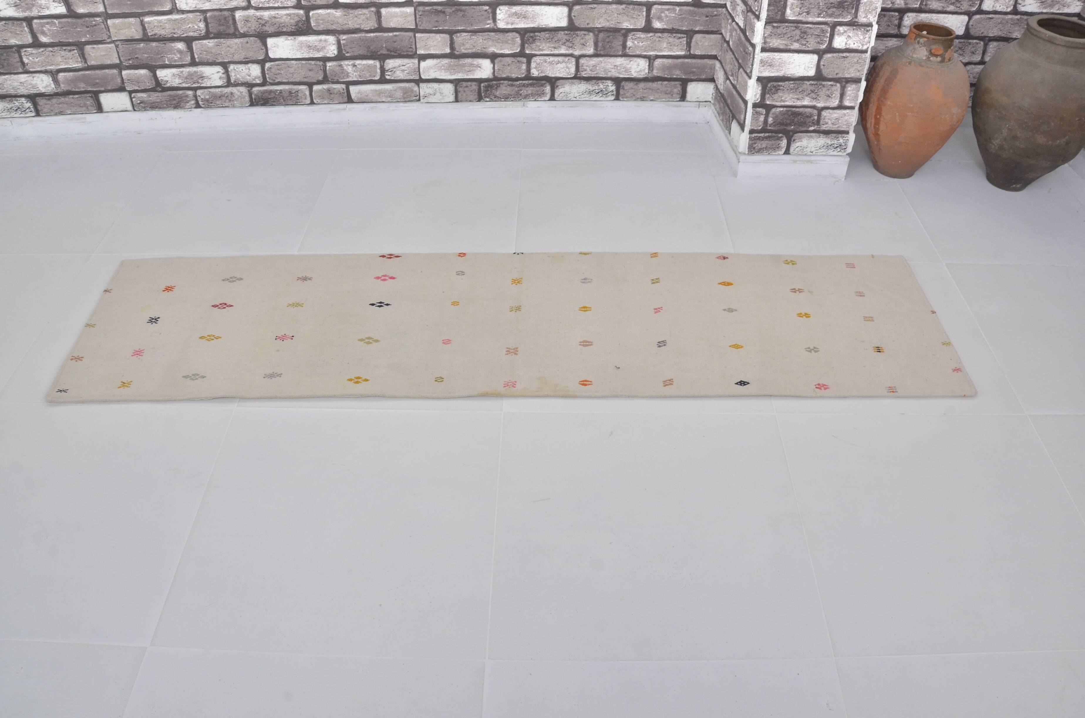 Oushak Vintage Turkish Kilim Rug sku 3793