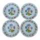 Ensemble de 4 assiettes plates Moulins des Loups