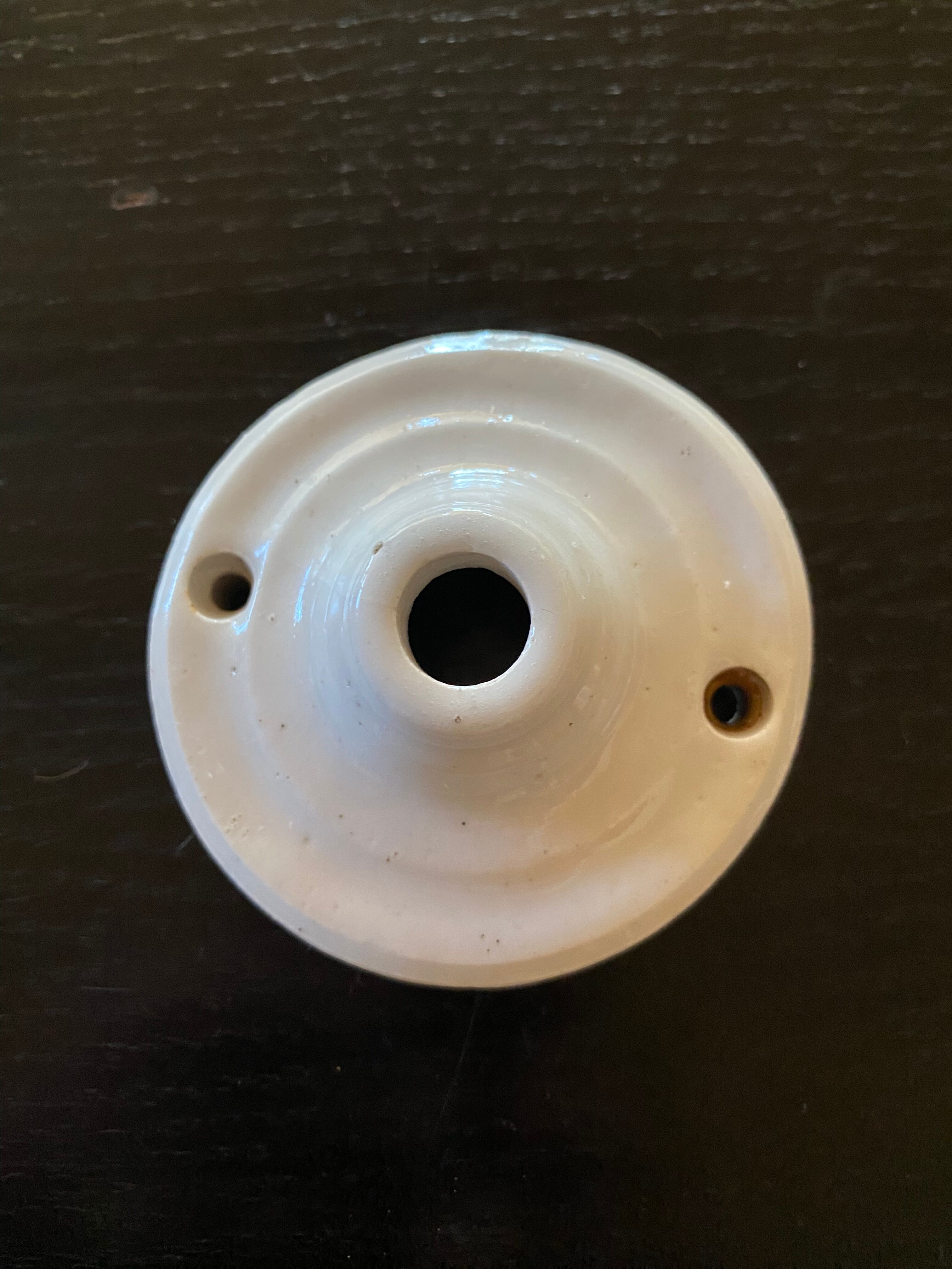 Pink glass suspension, fabric cable, ceramic ceiling lamp