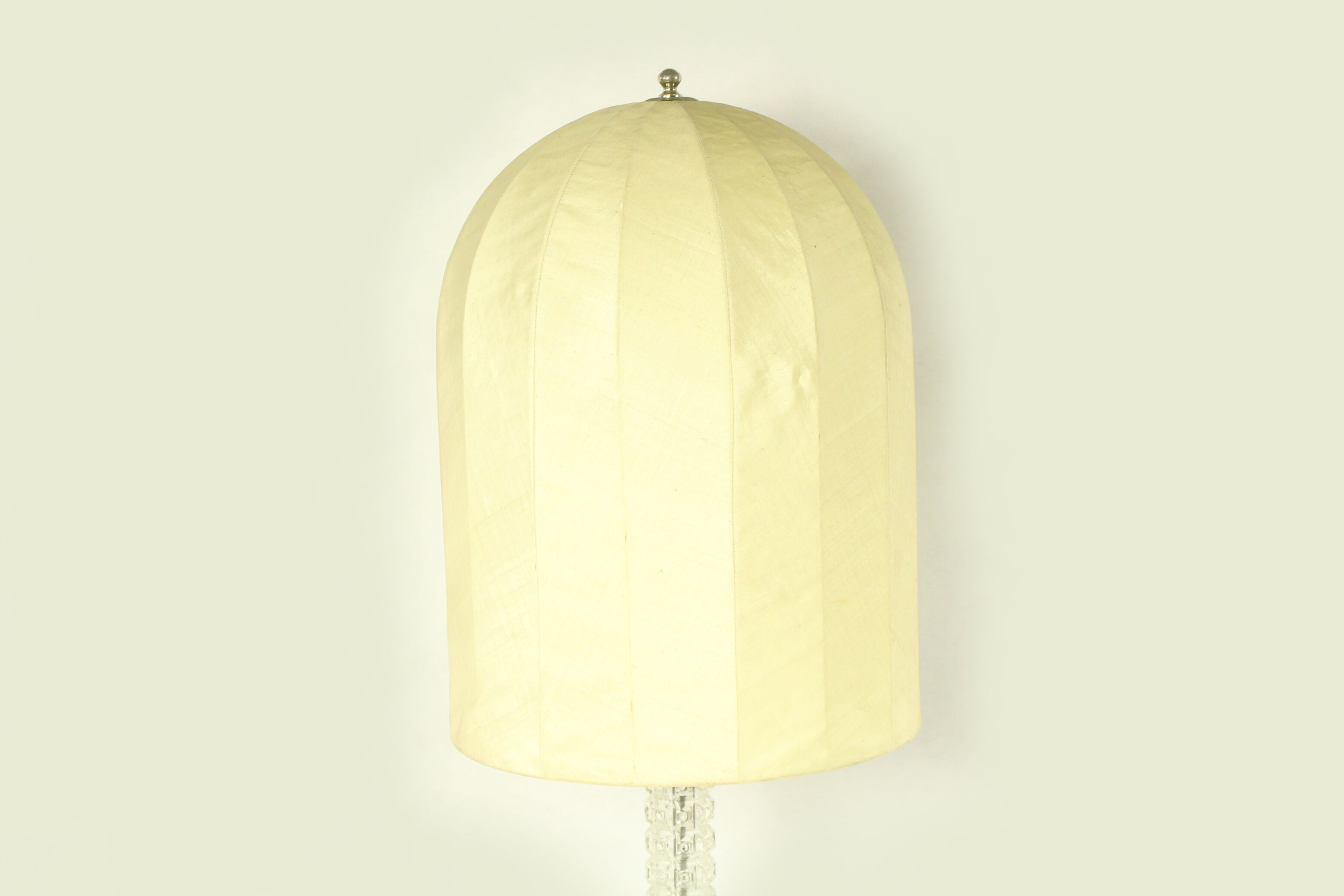 Carl Fagerlund Crystal Floor Lamp for Orrefors , 1960s