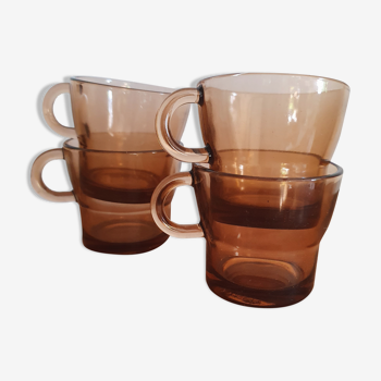 Lot de 4 tasses à expresso