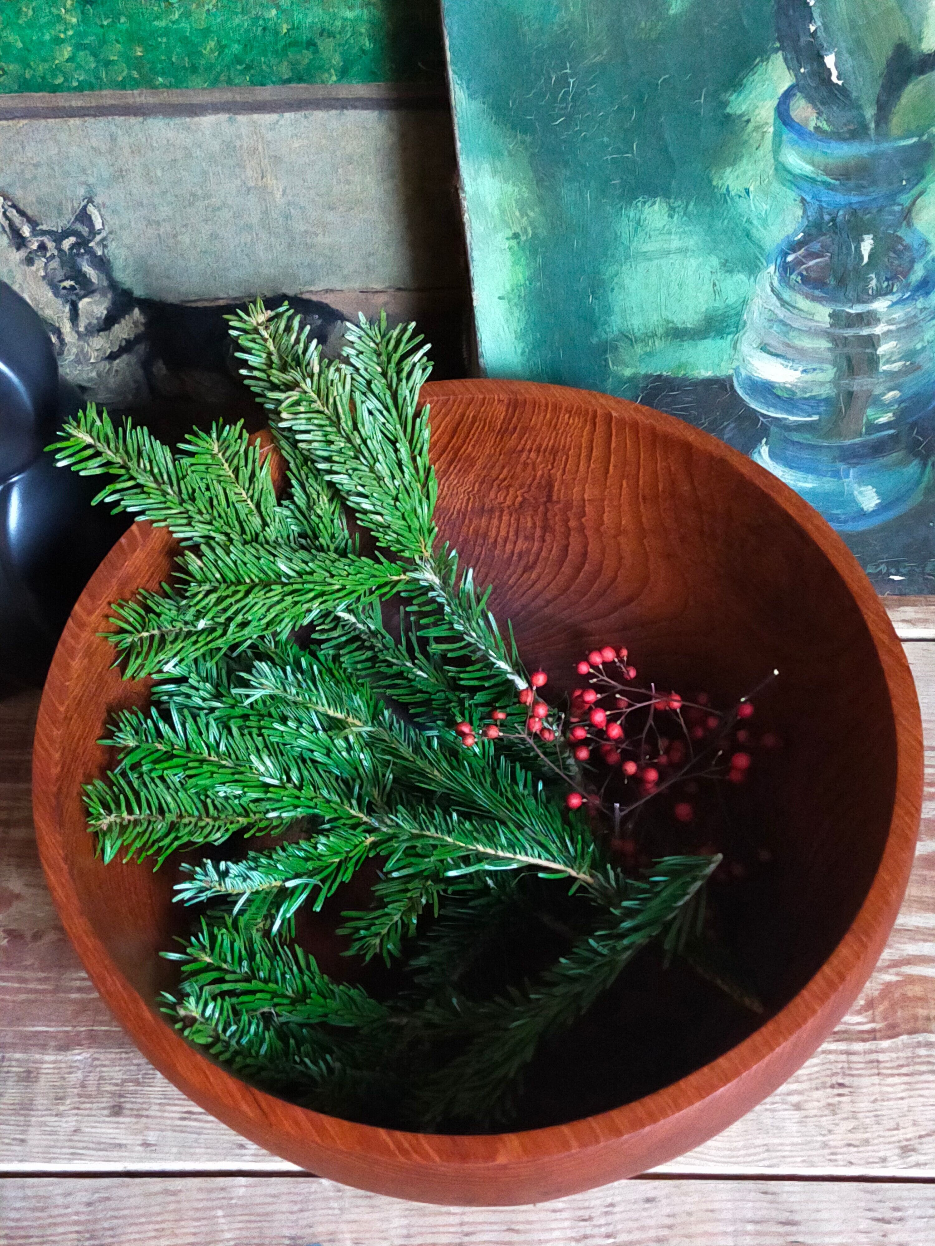Scandinavian teak bowl xl