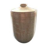 Sandstone salt pot