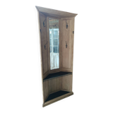 Porte manteau encoignure en chene