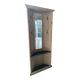 Corner coat rack in oak