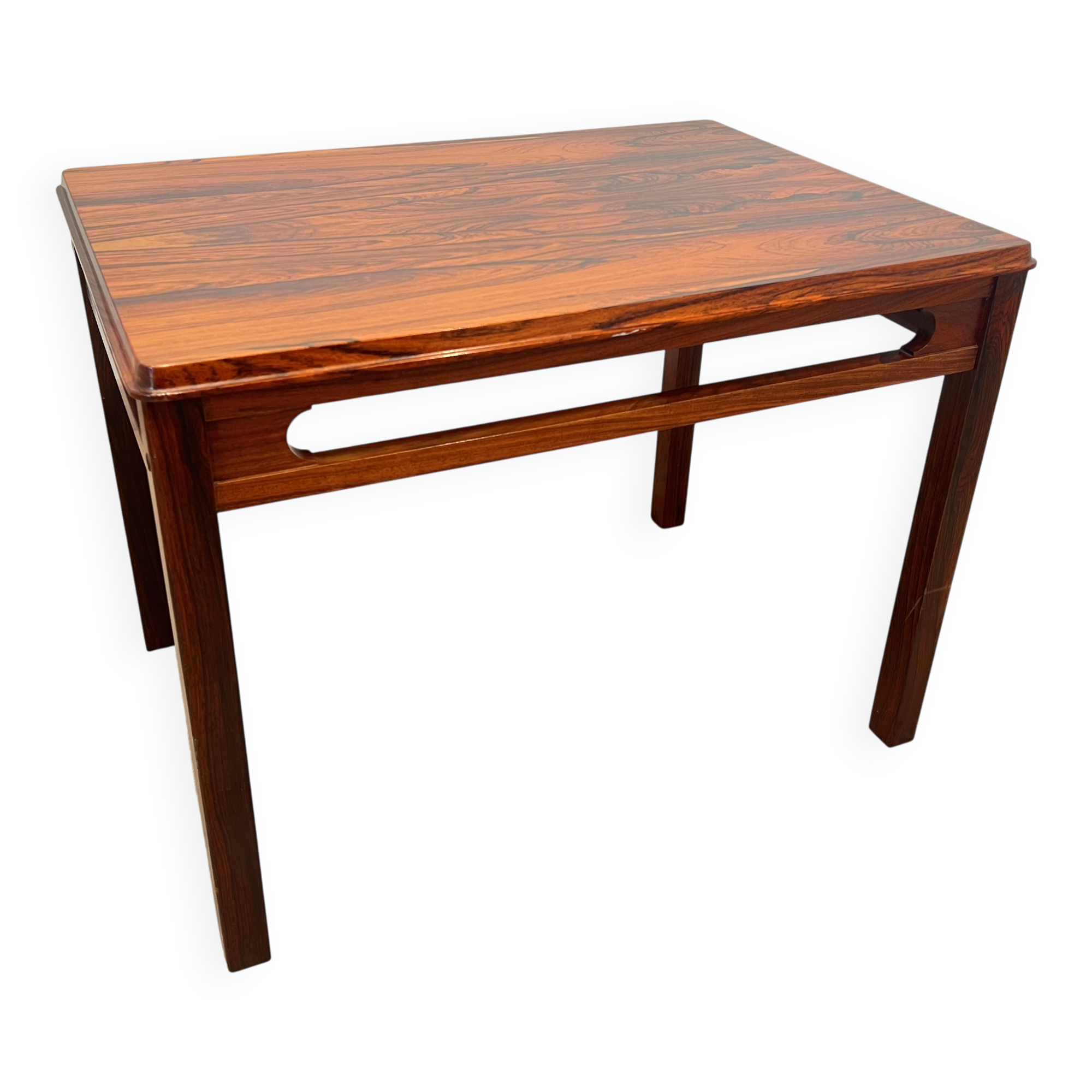 Coffee table in rosewood by Rasmus Solberg
