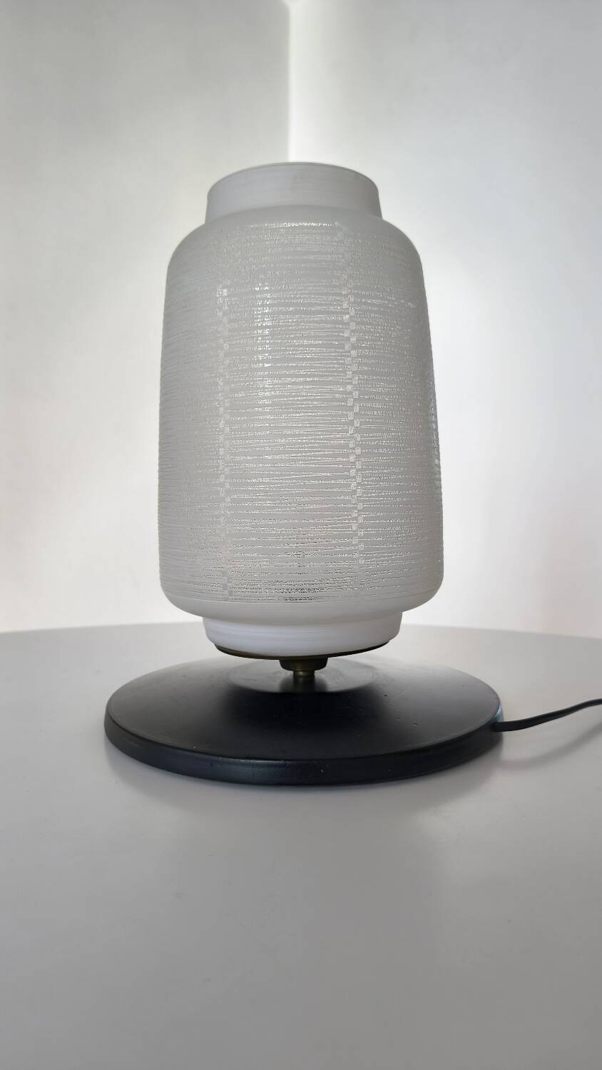 Japanese table lamp from Lunel, 1950