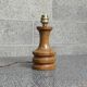 Small turned wooden lamp 1970