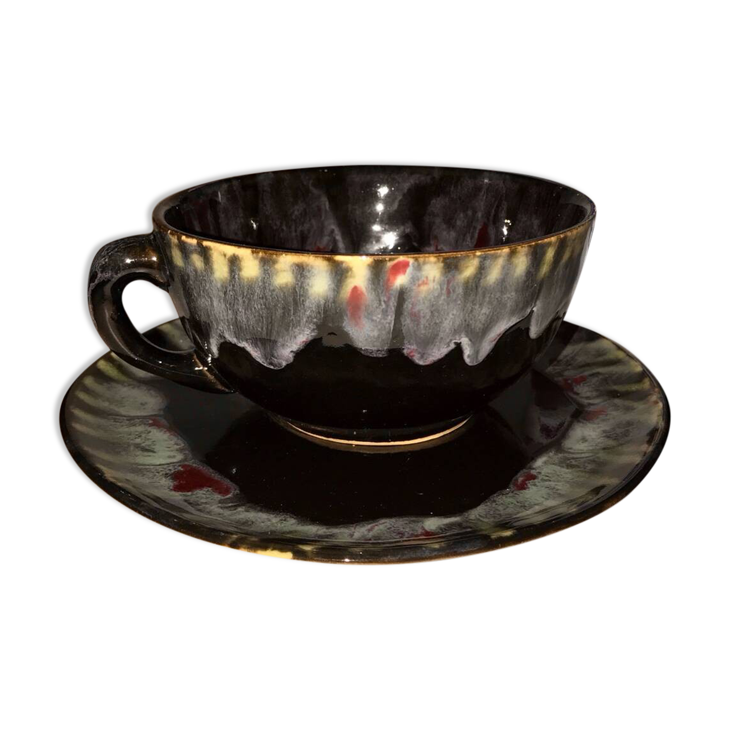 Cup, bowl and plate saucer set