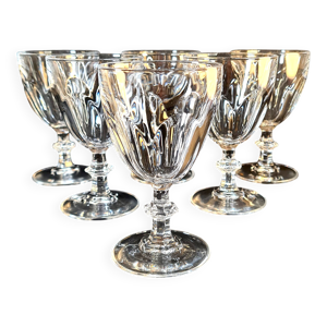 lot de 6 verres Cristal