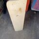 Wall shelf in patinated solid wood